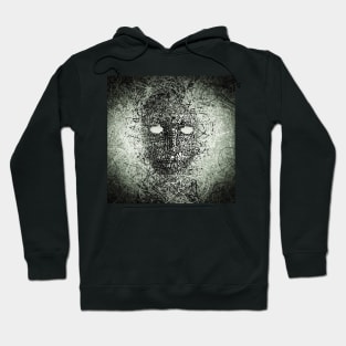Abstract Wires Mask Hoodie